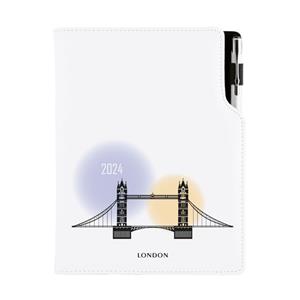 Tagebuch DESIGN täglich A5 2024 CZ - London