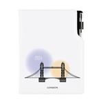 Tagebuch DESIGN täglich A5 2024 CZ - London