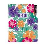 Tagebuch DESIGN täglich A5 2024 CZ - Tropic