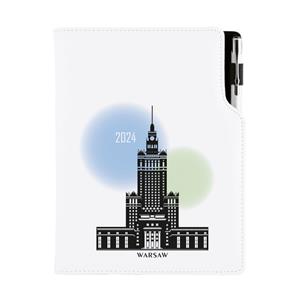 Tagebuch DESIGN täglich A5 2024 CZ - Warschau