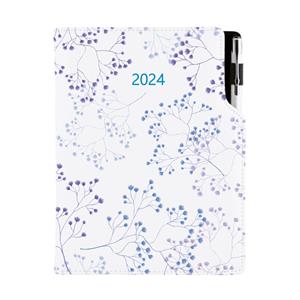 Tagebuch DESIGN täglich A5 2024 CZ - Wildblumen