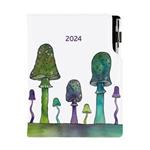 Tagebuch DESIGN täglich B6 2024 CZ - Pilze