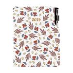 Tagebuch DESIGN täglich B6 2024 CZ - Vogelbeere