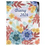 Tagebuch DESIGN wöchentlich A4 2024 CZ - Herbstblumen