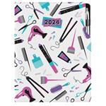 Tagebuch FRISEUR Hairdresser - DESIGN täglich A4 2024 CZ