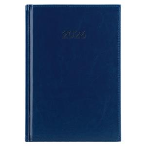 Tagebuch LIBRA wöchentlich A5 2026 Tschechisch – Dunkelblau
