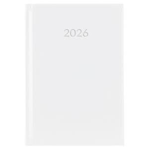 Tagebuch LIBRA wöchentlich A5 2026 Tschechisch – Weiss