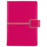 Tagebuch MAGNETIC täglich A5 2024 Tschechisch - rosa/grün