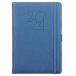 Tagebuch POLY täglich A5 2024 Tschechisch – Dunkelblau