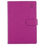 Tagebuch SPLIT täglich A5 2024 Tschechisch - Fuchsie