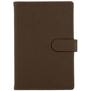 Tagebuch SPLIT täglich A5 2026 Tschechisch - Braun
