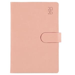 Tagebuch SPLIT täglich A5 2026 Tschechisch - Hell-Pink