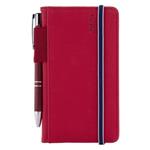 Taschentagebuch AMOS wöchentlich 2024 Tschechisch – Rot/blaues Gummiband