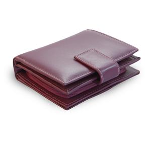 Violet ladies leather purse