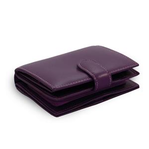 Violet ladies leather purse