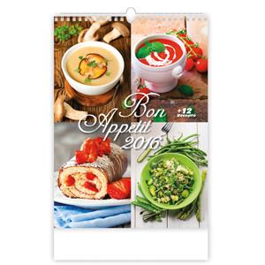 Wall Calendar 2016 Bon Apetit + 12 recipes