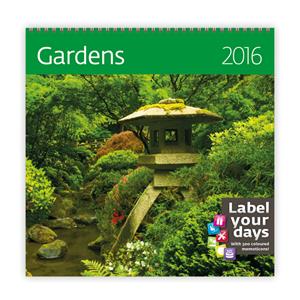 Nástěnný kalendář 2016 - Gardens
