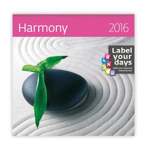 Wall Calendar 2016 Harmony