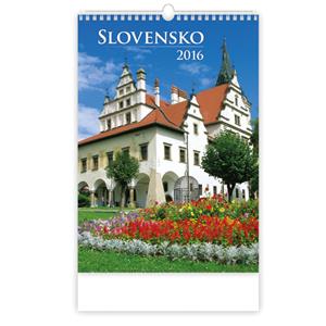 Wall Calendar 2016 Slovakia