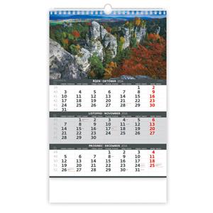 Wall Calendar 2016 The Mountains - 3months