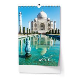 Wall Calendar 2022 Beautiful world