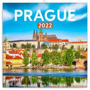 Wall Calendar 2022 Prague summer