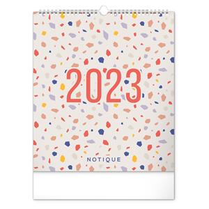 Wall calendar 2023 Planning Calendar Terazzo