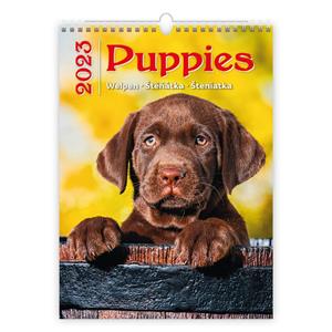 Wall Calendar 2023 - Puppies