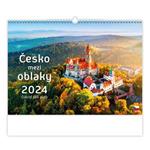 Wall Calendar 2024 - Czech amongst the clouds
