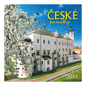Wall Calendar 2024 - Czech monuments
