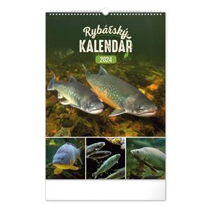 Wall Calendar 2024 Fishing Calendar CZ