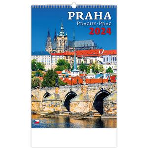 Wall Calendar 2024 - Prague