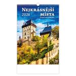 Wall Calendar 2024 - The most beautiful places in the Czech Republic