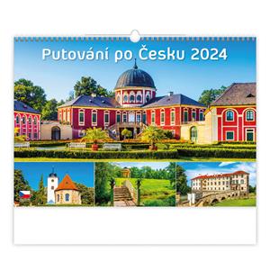 Wall Calendar 2024 - Traveling throughout the Czech