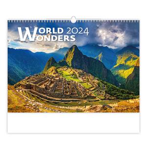 Wall Calendar 2024 - World Wonders