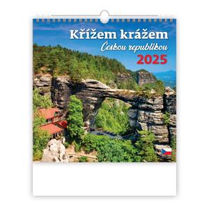 Wall calendar 2025 - Across the Czech Republic