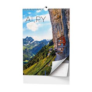 Wall Calendar 2025 Alps