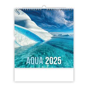 Wall Calendar 2025 - Aqua