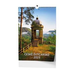 Wall Calendar 2025 Czech Switzerland