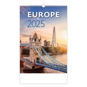 Wall Calendar 2025 - Europe