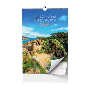 Wall Calendar 2025 Fairytale places of the world
