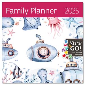 Wall Calendar 2025 - Family Planner