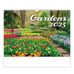 Wall Calendar 2025 - Gardens