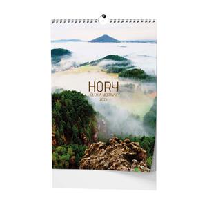 Wall Calendar 2025 Mountains of Bohemia and Moravia