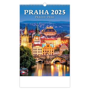 Wall Calendar 2025 - Prague