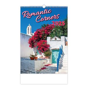Wall Calendar 2025 - Romantic Corners