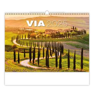 Wall Calendar 2025 - Via