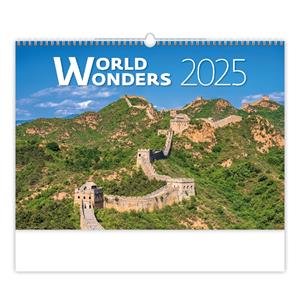 Wall Calendar 2025 - World Wonders