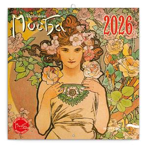 Wall calendar 2026 Alfons Mucha