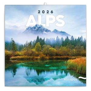 Wall Calendar 2026 Alps